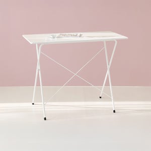 GOSI 스탠딩 접이식테이블 120 SM-2200B 빈티지화이트 9614.3394