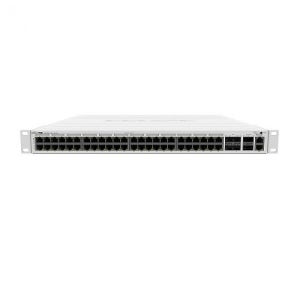 MikroTik CRS354-48P-4S+2Q+RM L3 POE 800W 48포트 스위칭허브 40G QSFP+