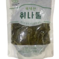 취나물 400G 국산 데친취나물 부지깽이