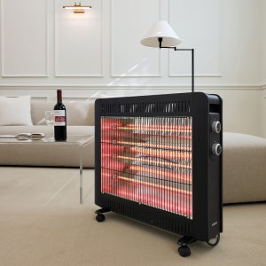 보본 카본히터 2200W 전기 난로 사무실 가정용 안전 절전 난방기 VB-W2200C