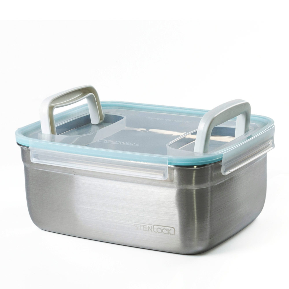 스텐락 스텐김치통 퓨어투핸들 5호 9000ml /국내산 포스코스텐 304 핸들 밀폐용기