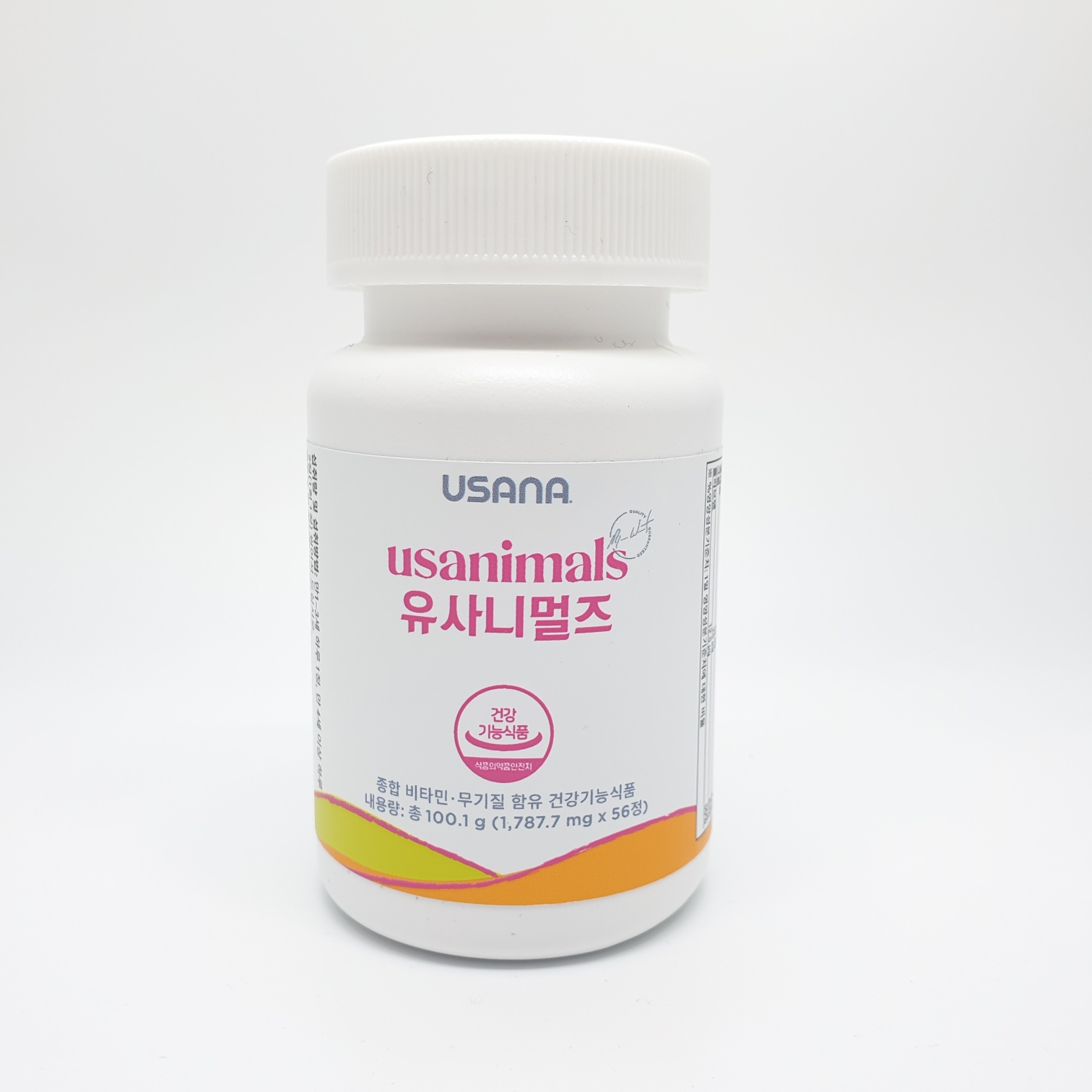 <b>유사나</b> 유사니멀즈 56정 <b>어린이</b> 비타민 <b>키즈</b> 멀티비타민 <b>USANA</b> usanimals