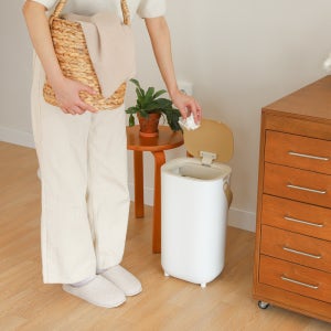 케어프린 핸즈프리 자동 센서 스마트 휴지통 22L 1ea 쓰레기통 대용량 인테리어 기저귀