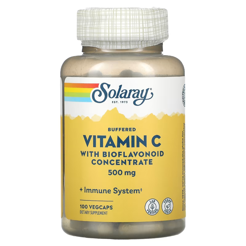 솔라레이 <b>비타민C 바이오플라보노이드</b> 500mg 100베지캡슐