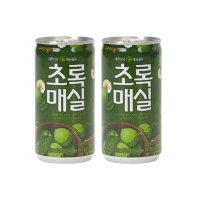 웅진 초록매실 180mL CAN 캔 30개입