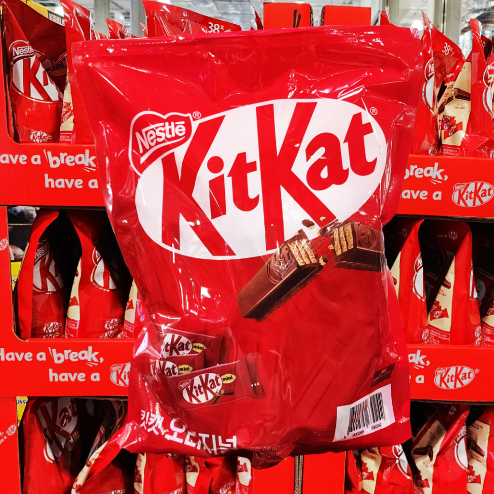 Kit Kat Original Mini, Costco Large Volume Snack Chocolate