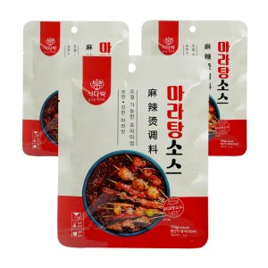 식다락 훠궈 마라탕 소스 2인분 120g x 3팩