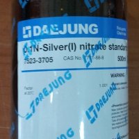 질산은용액(kor) Silver(I) nitrate standard solution 0.1mol(0.1N) (S/T) 500ML(s)개인판매제한제품