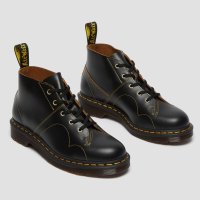 Dr. Martens CHURCH VINTAGE MONKEY BOOTS BLACK VINTAGE SMOOTH / 16054001