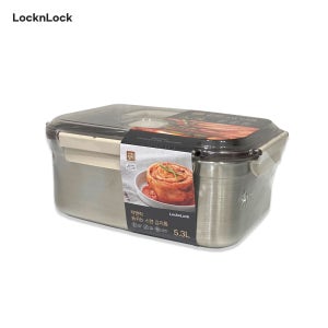 락앤락 숨쉬는 스텐 김치통 5.3L / 김치보관용기 밀폐용기 김장