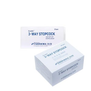세운 3-WAY STOP COOK (통/50개) 개멸멸균 세운 쓰리웨이 스탑콕