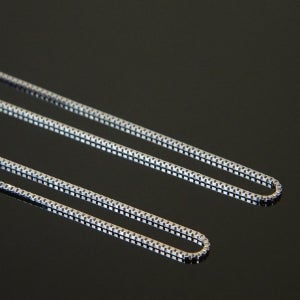 14K 이태리 박스 체인 목걸이(+2.3g)
