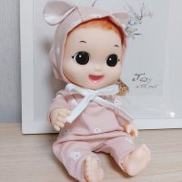 바늘하나 똘랑이옷 젤리곰슈트+모자