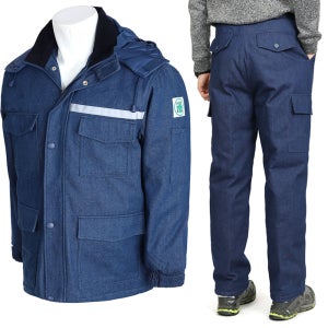 겨울 근무복 세트 방한 방풍 남자작업복상의 회사점퍼 정비복 동계 단체작업복