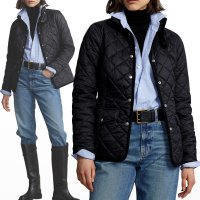 폴로 랄프 로렌 경량 누빔 자켓 Quilted Water Repellent Jacket 블랙