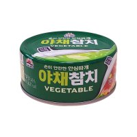 사조 야채 참치 안심따개 150g