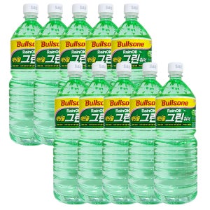 불스원 레인OK 그린워셔액 1.8L, 10개