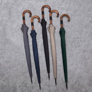 고티바쉬 레더그립 튼튼한 대형 명품 고급 자동 장우산 방풍 120cm 판촉물 답례품 각인 (G6102)