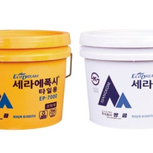 쌍곰 타일용 다용도 에폭시 접착제 본드 주제+경화제 20kg