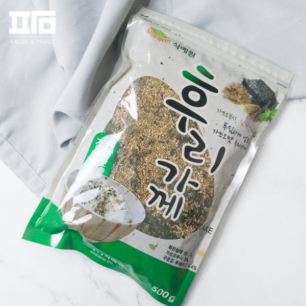 식예원 노리 후리가케 500g 주먹밥 알밥 후리가께 대용량