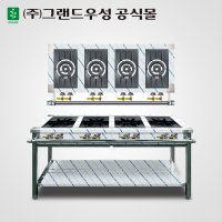 그랜드우성 가스렌지 4구 높은렌지1500 LPG 일반버너