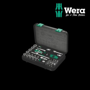 WERA 베라 8100 SA2 자이클롭 스피드 라쳇세트 1/4인치 메탈케이스 (003533)