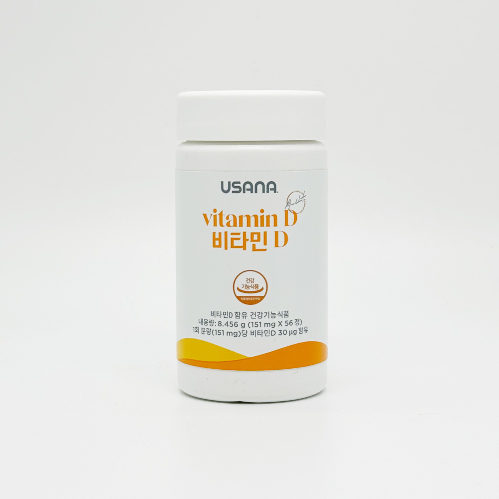 <b>유사나</b> 비타민D 활성형 <b>비타민D3</b> 56정 <b>USANA</b> VITAMIN D