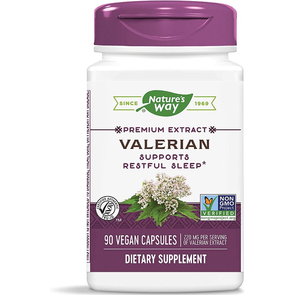 <b>Nature’s Way</b> Valerian 쥐오줌풀 발레리안 길초근 220mg 90캡슐