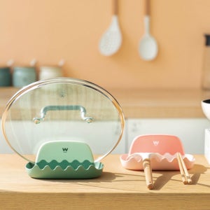 주방 조리도구 정리대 냄비뚜껑 거치대