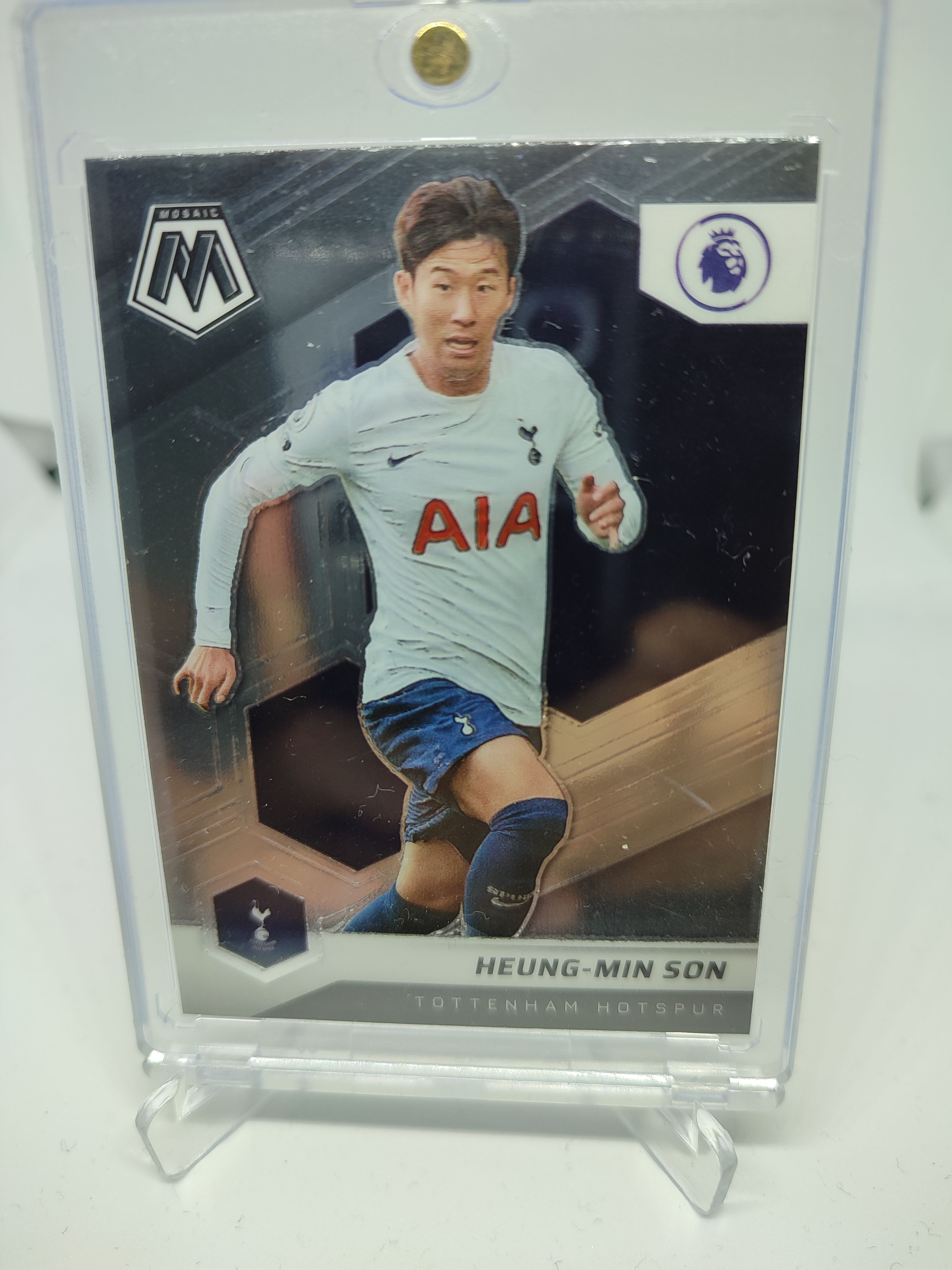 2021 Panini Mosaic PL 104번 손흥민 토튼햄 프리미어리그 축구 EPL 카드