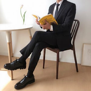 남자결혼식하객룩 캐주얼정장 셋업수트