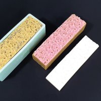 벚꽃 플라워 꽃 매트 받침 몰드 ( 1kg 하늘색 몰드용 ) 대용량비누만들기 diy