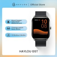 bw필터 haylou gst smart watch men women watch blood oxygen heart rate sleep monitor 12 sport models