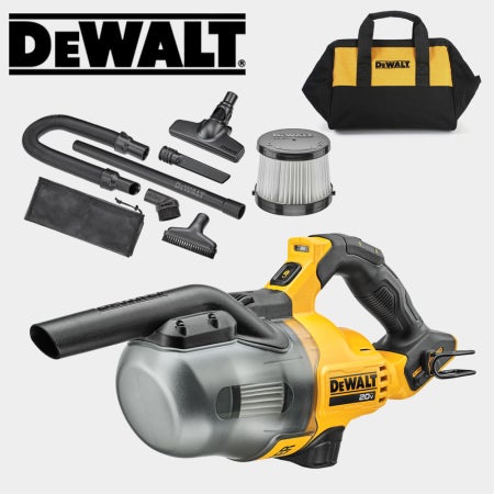 디월트 20V 충전 핸드 청소기 스틱 공업용 산업용 무선 세차용 핸디형 DCV501LN
