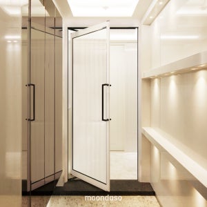 문다소몰 양방향 리버서블 스윙 도어 현관 중문