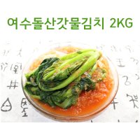 명품 우두리 푸드여수돌산갓물김치 2kg (전남여수) 100% 국내산 재료로 엄마가 직접 그날담가 그날발송