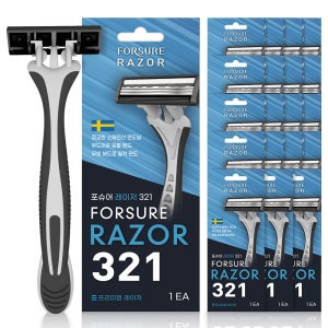 일회용 면도기 3중날 개별포장 30개 수염 제모 남자 남성 휴대용 여행용