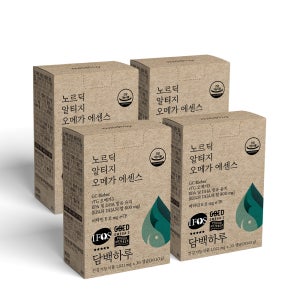 담백하루 노르딕 알티지 오메가3 120캡슐 4개월 4박스 에센스