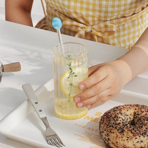 홈카페 내열 유리컵 예쁜 음료잔 아메리카노 쥬스 물컵 (360ml)