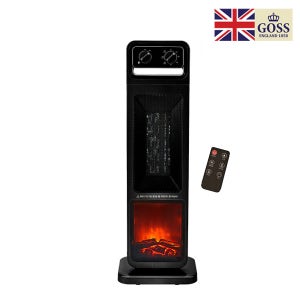 고스 플래임 PTC 타워 온풍기 전기히터 SMP-S303FDB