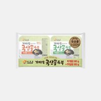 국산 콩 두부 아워홈 가마솥 찌개용 300g+부침용 300g