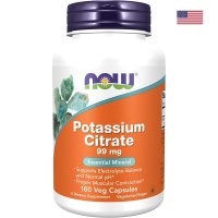 나우푸드 구연산 칼륨 포타슘 Potassium Citrate 99mg 180캡슐 180일