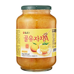 담터 꿀유자차 A 2kg 유자차 목에좋은차