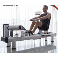 Waterrower American Water Loren 더블 트랙 로잉 머신 홈 에어로빅 방수 로잉 머신 피트니스 장비 m1