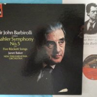 LP 말러 교향곡 9번 - 바비롤리 (영국반) 86년 발매반 2LP (세척,청음테스트) Mahler 5 - Barbirolli, Janet Baker