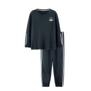 [에이원] 산뜻따뜻 커플잠옷세트 긴팔 파자마 홈웨어