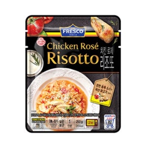오뚜기 프레스코 치킨 로제 리조또 250g X 5개