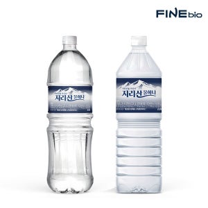 지리산 물하나 생수 2L 24병 화인바이오 유/무라벨 랜덤발송
