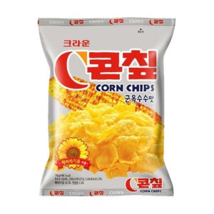 크라운제과 콘칩 70g X 16개