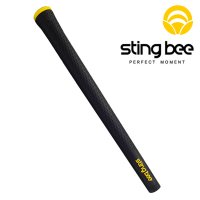 sting bee AIDline 스팅비 에이드라인 옐로우 남성용 골프그립 드라이버 우드 아이언 교체가능 친환경엘라스토머재질 항균처리 위생적 장갑에 묻어나지 않음